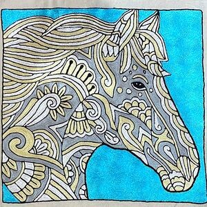 Handmade exclusive collection cushion cover from one of the best artists